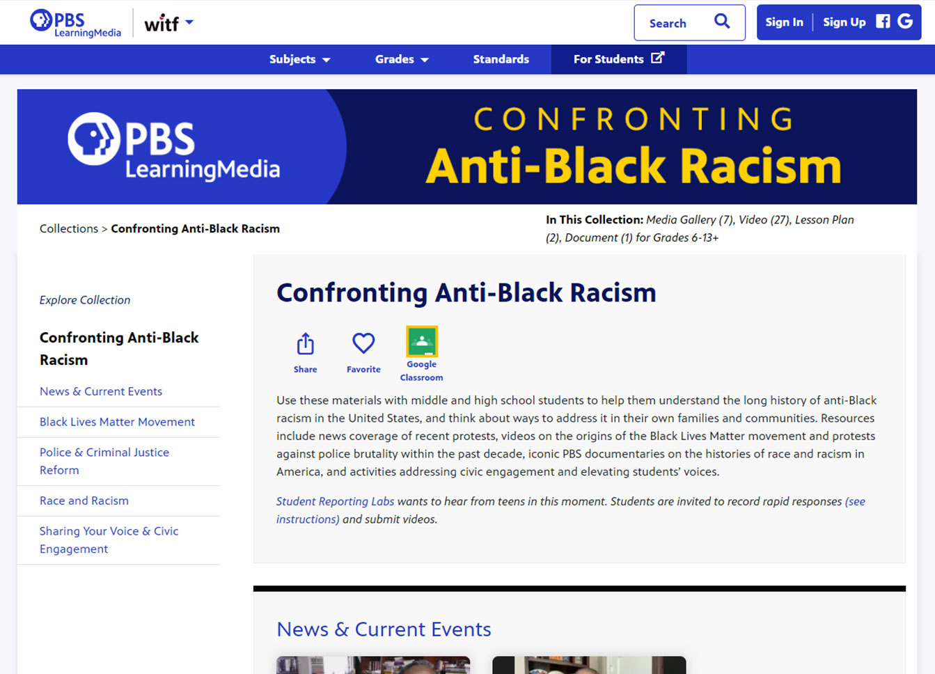 Confronting Anti-Black Racism