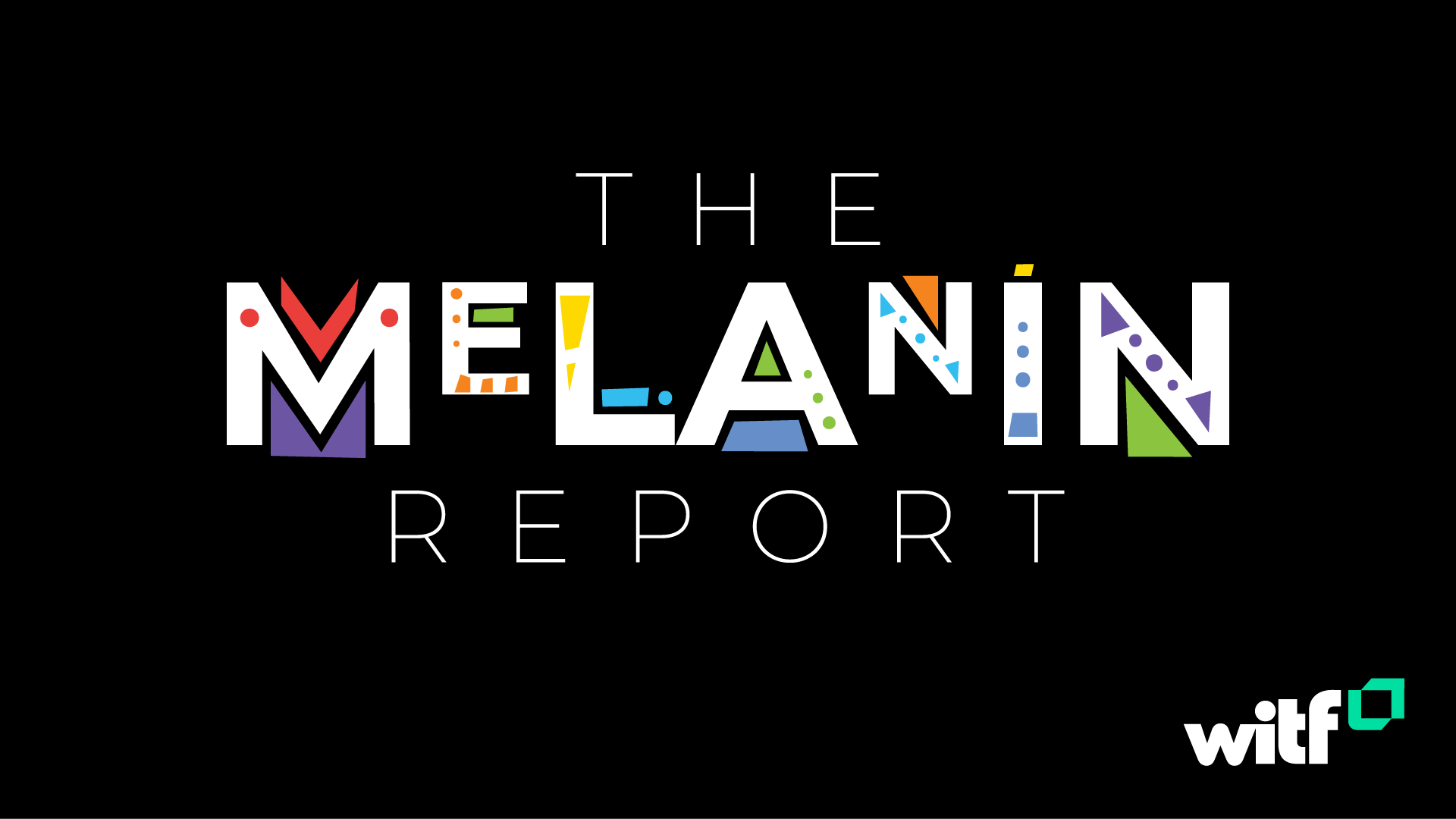 The Melanin Report logo