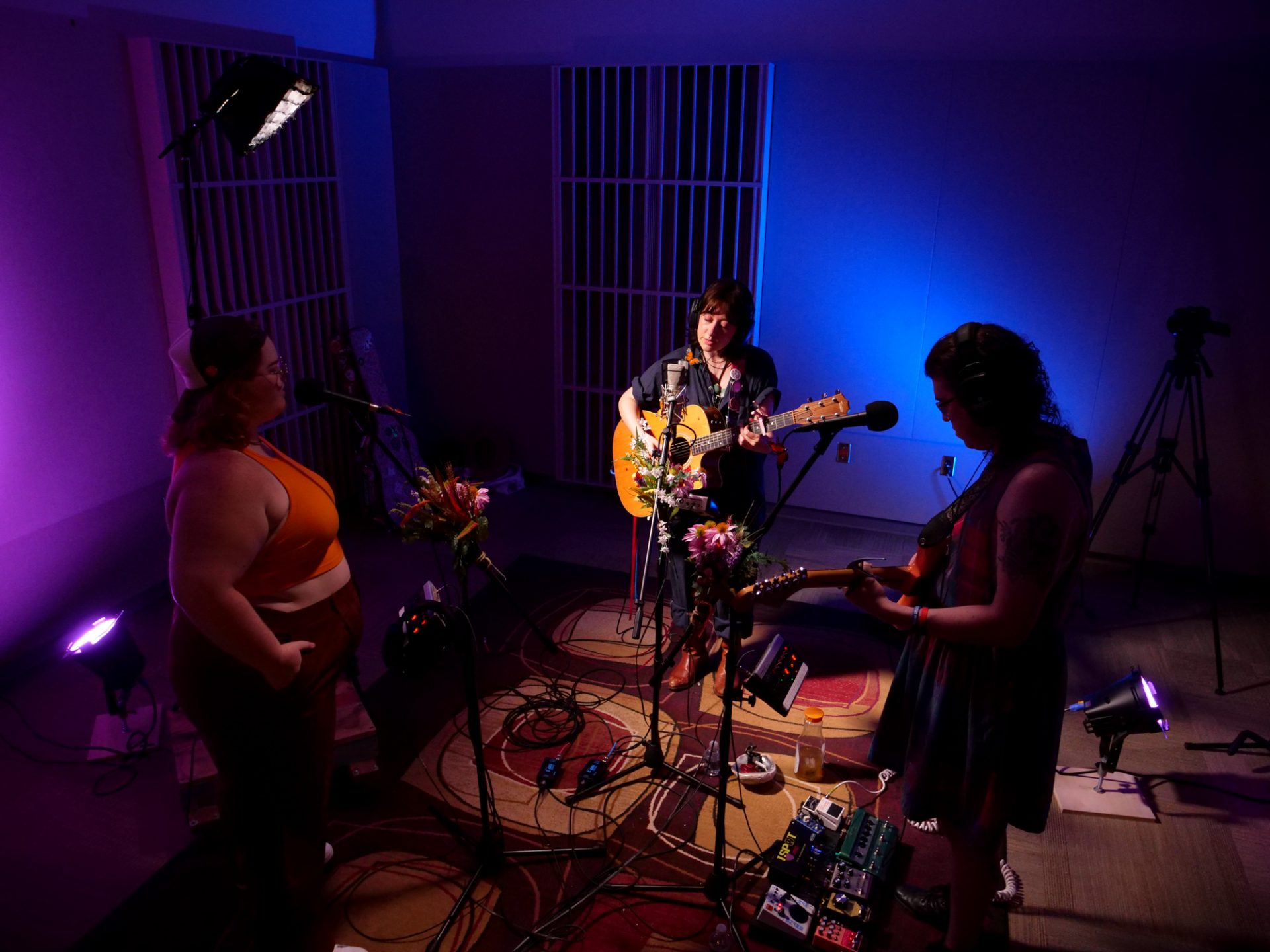 Autumn Sky Hall performs in the WITF Music studio on Friday, Aug. 11, 2023