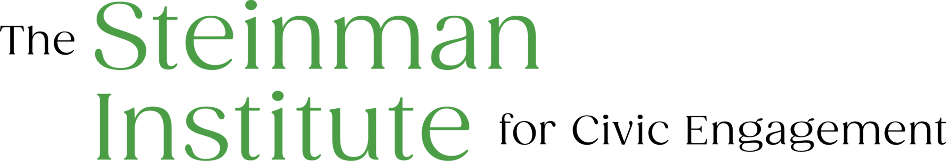 The Steinman Institute for Civic Engagement logo