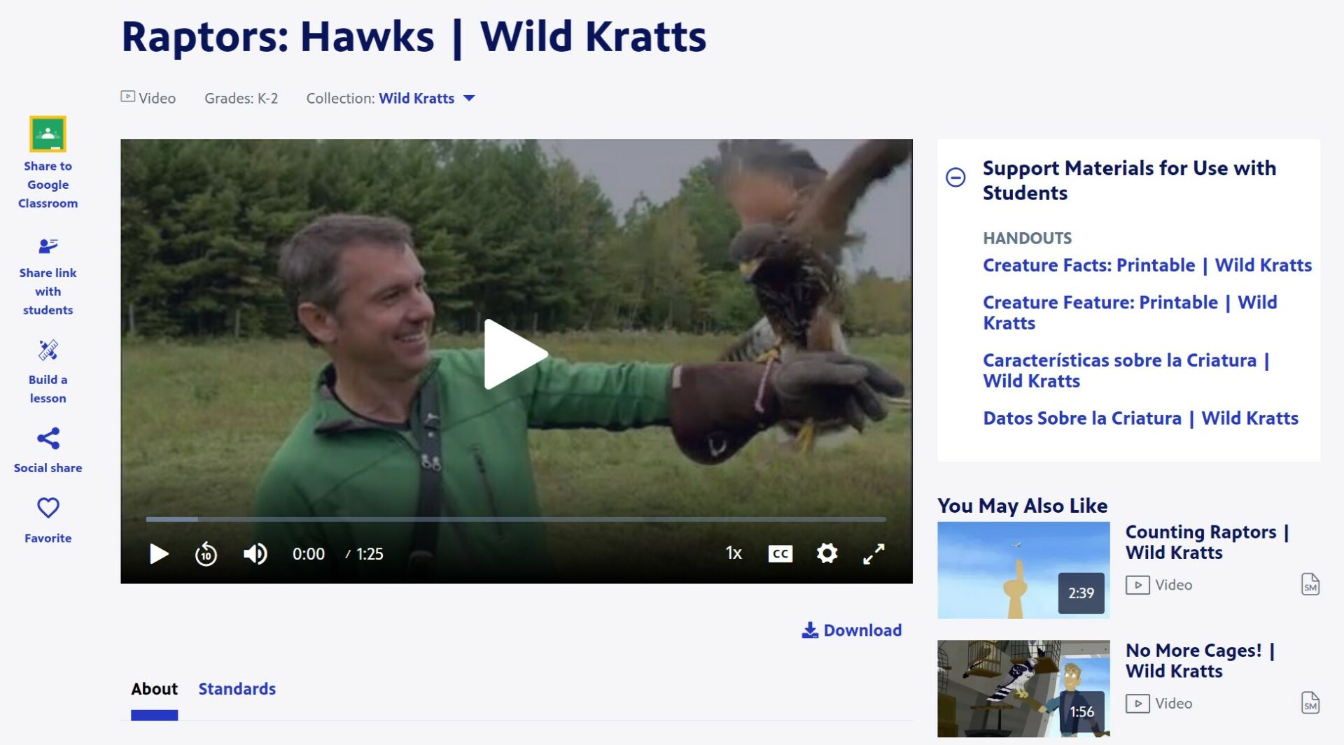 Raptors: Hawks | Wild Kratts